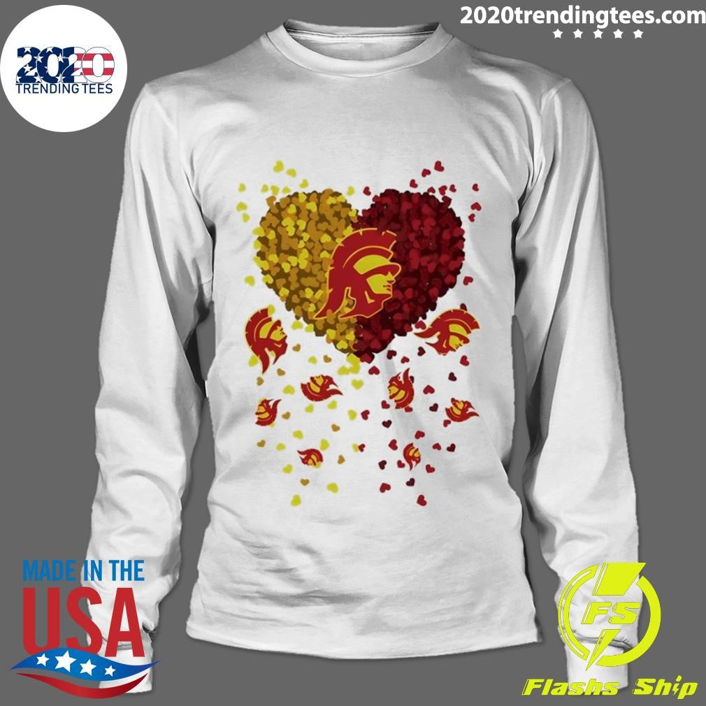 Heart Of Usc Trojans Fotball Nfl 2026 Shirt
