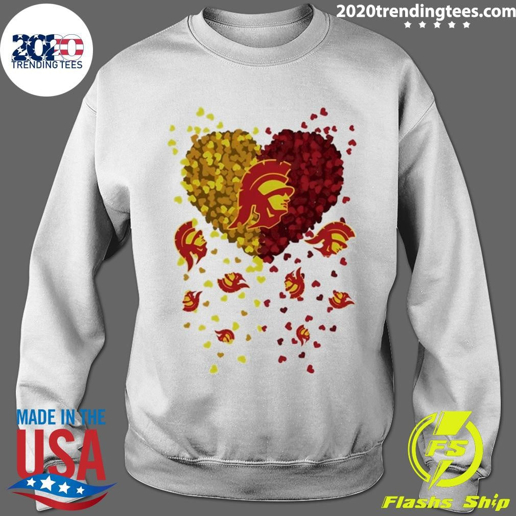 Heart Of Usc Trojans Fotball Nfl 2026 Shirt