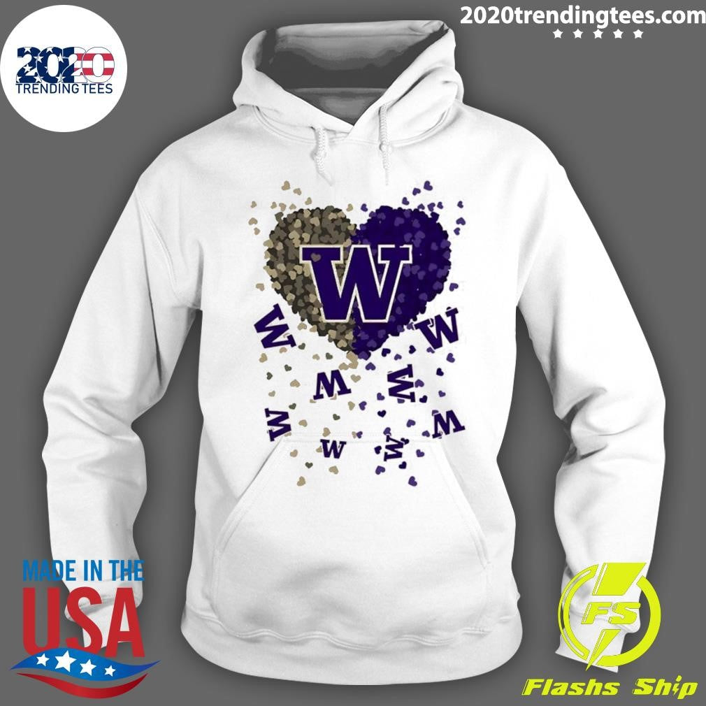 Heart Of Washington Huskies Football Nfl 2026 Shirt