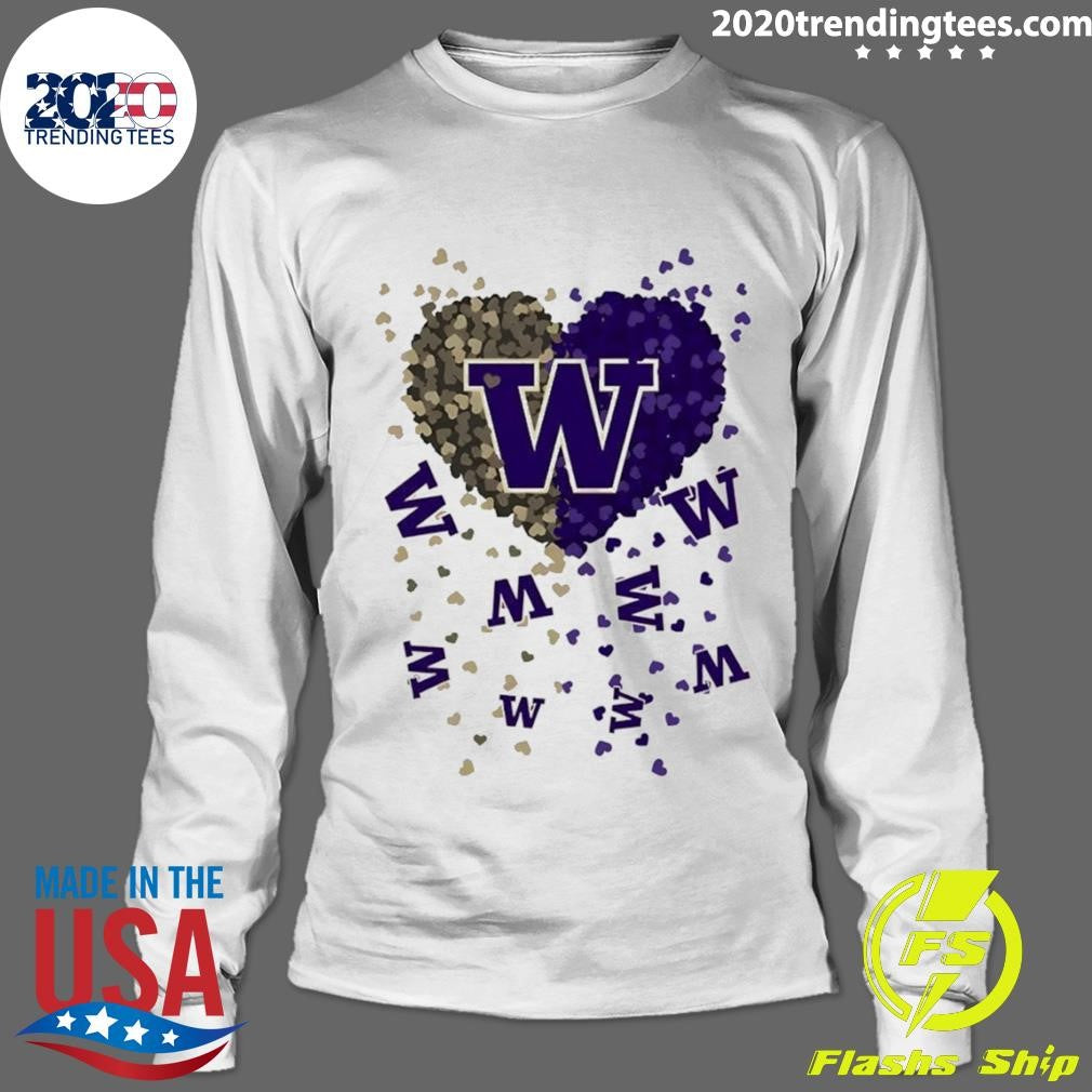 Heart Of Washington Huskies Football Nfl 2026 Shirt