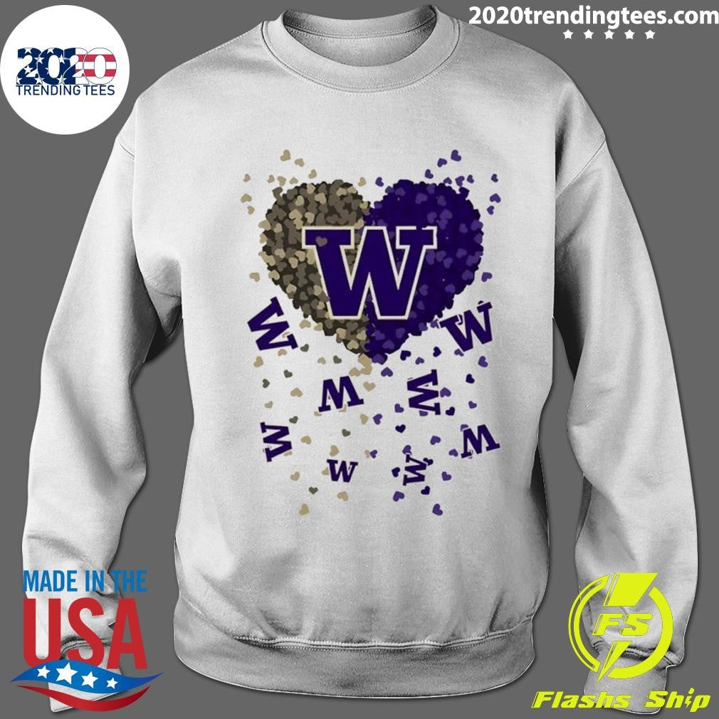 Heart Of Washington Huskies Football Nfl 2026 Shirt