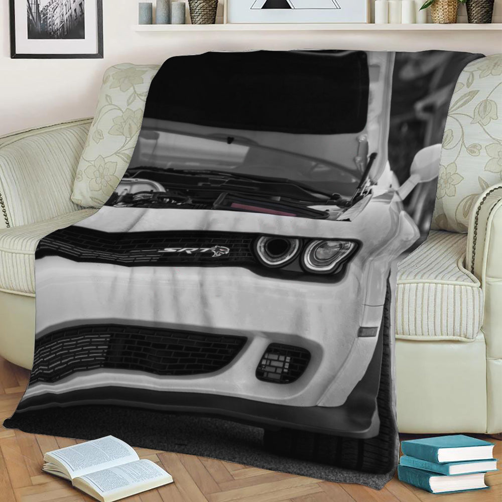 Hellcat redeye Fleece Throw Blanket