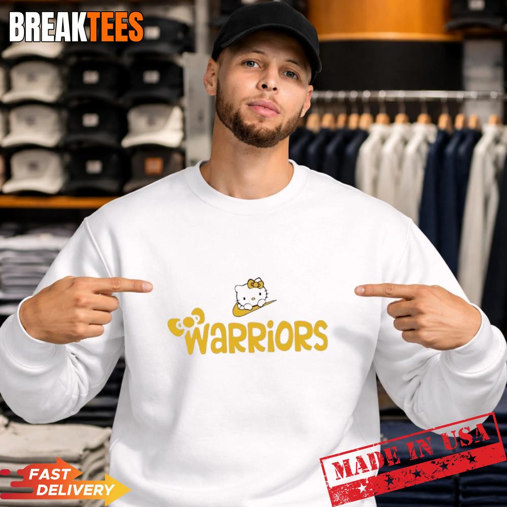 Hello Kitty Power x NBA Golden State Warriors 2026 Shirt