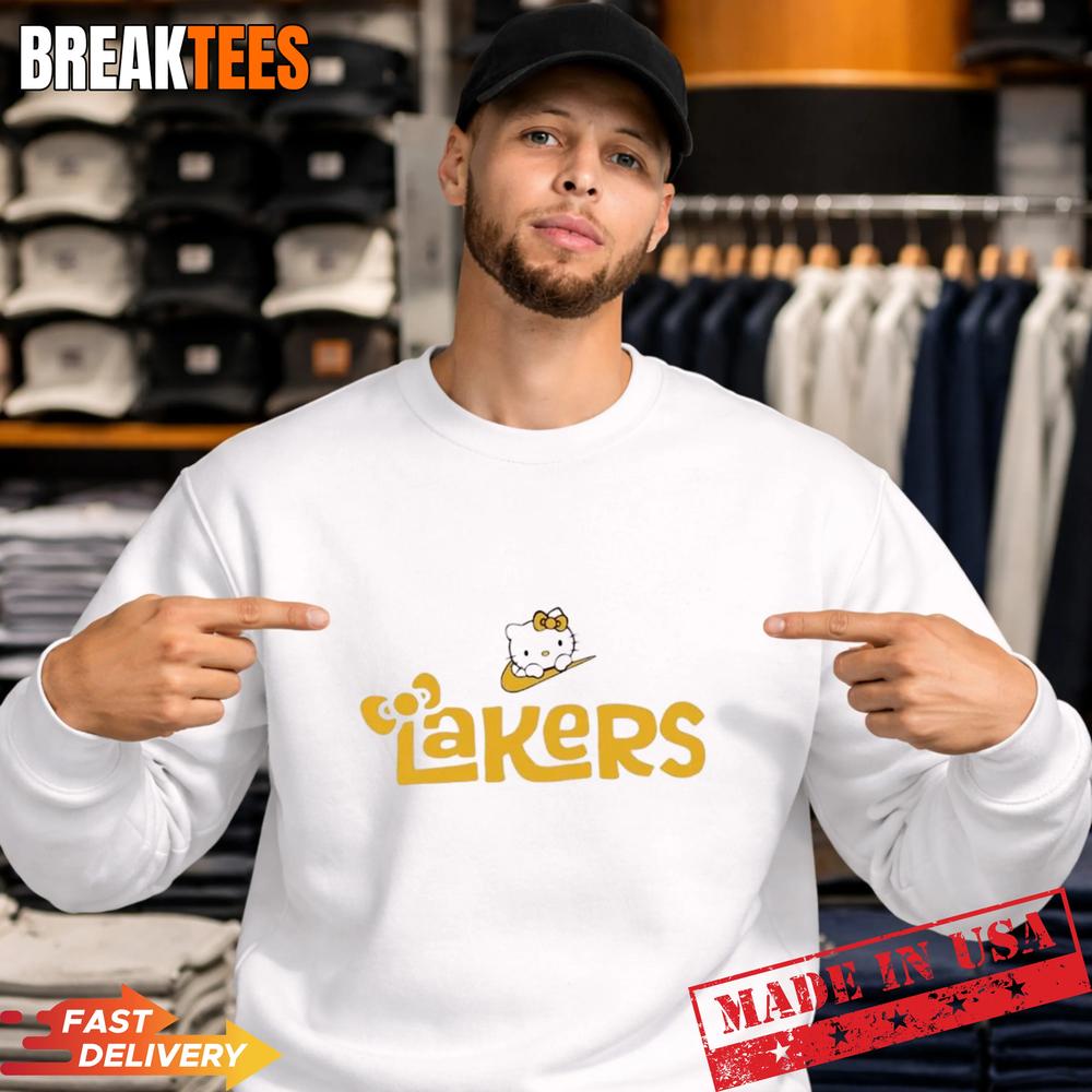 Hello Kitty Power x NBA Los Angeles Lakers 2026 Shirt