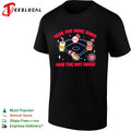 Here for Home Runs and the Hot Dogs Chicago Cubs MLB Mascot Cartoon Food Shirt