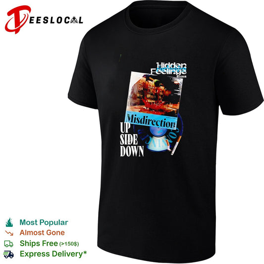 Hidden Feelings Milgaam Misdirection Maagerade Up Side Down Vinyl Record Music shirt