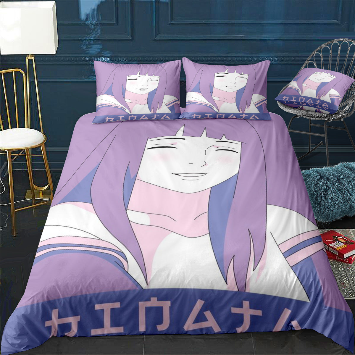 Hinata Bedding Set (Duvet Cover & Pillow Shams)