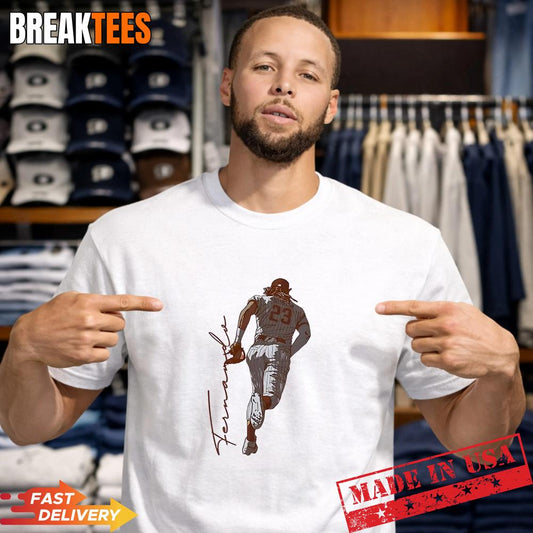 His back Fernando Tatis Jr San Diego Padres baseball signature Shirt