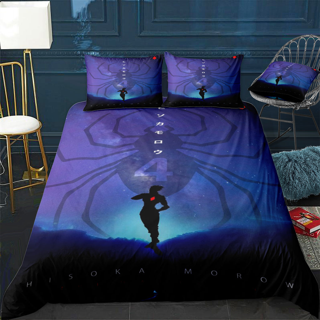 Hisoka Hunter X Anime Bedding Set (Duvet Cover & Pillow Shams)