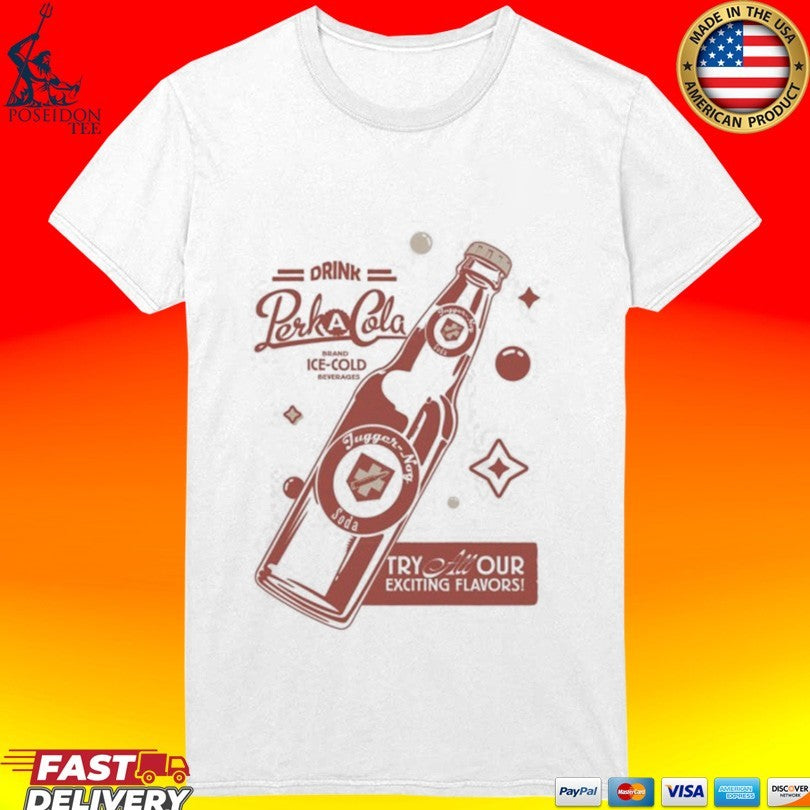 Call Of Duty Vintage Perk-a-cola Bottle T-shirt