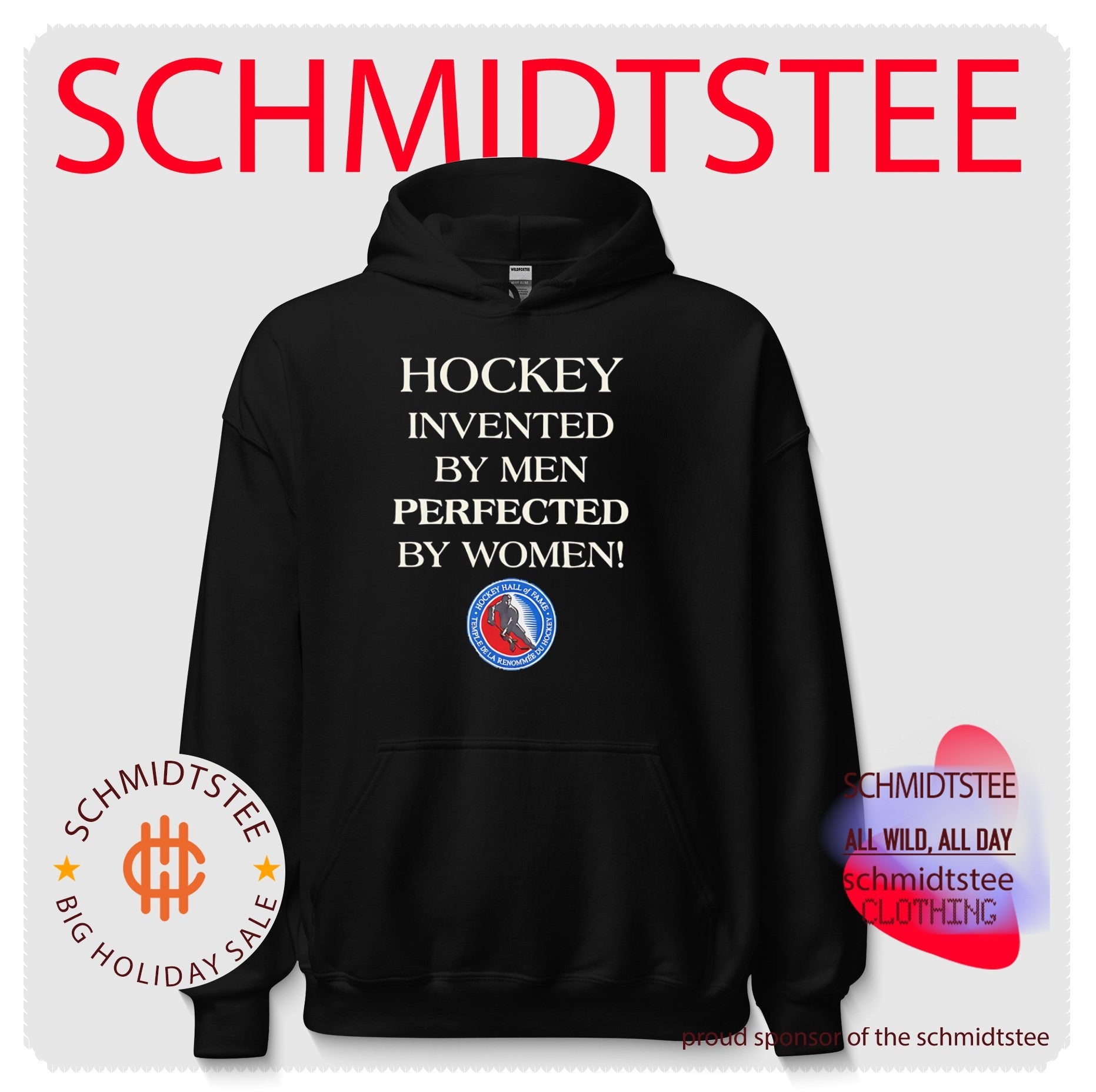 Hockey invented by men perfected by women shirt