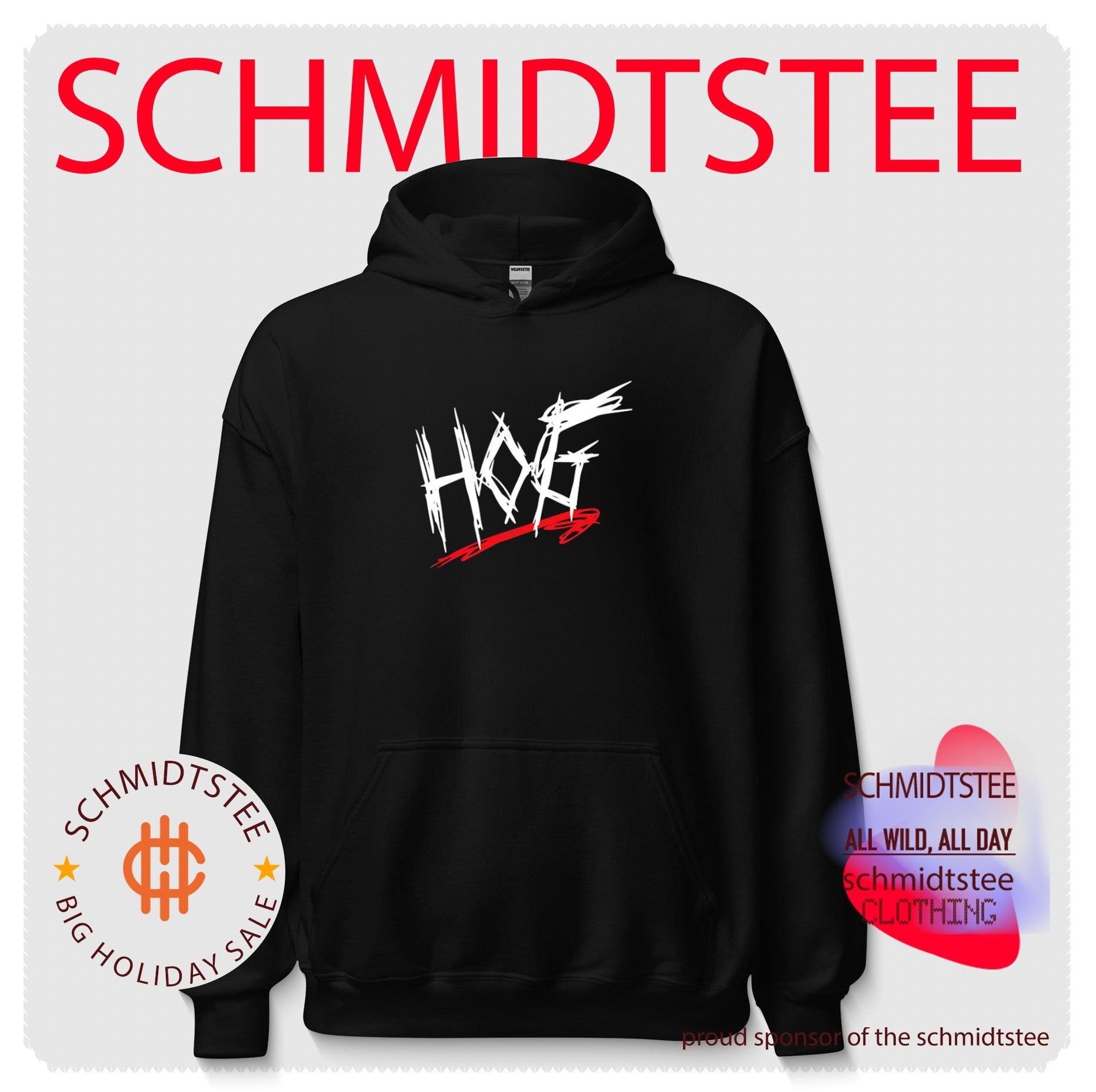 Hog Graffiti Style Logo Streetwear Urban shirt