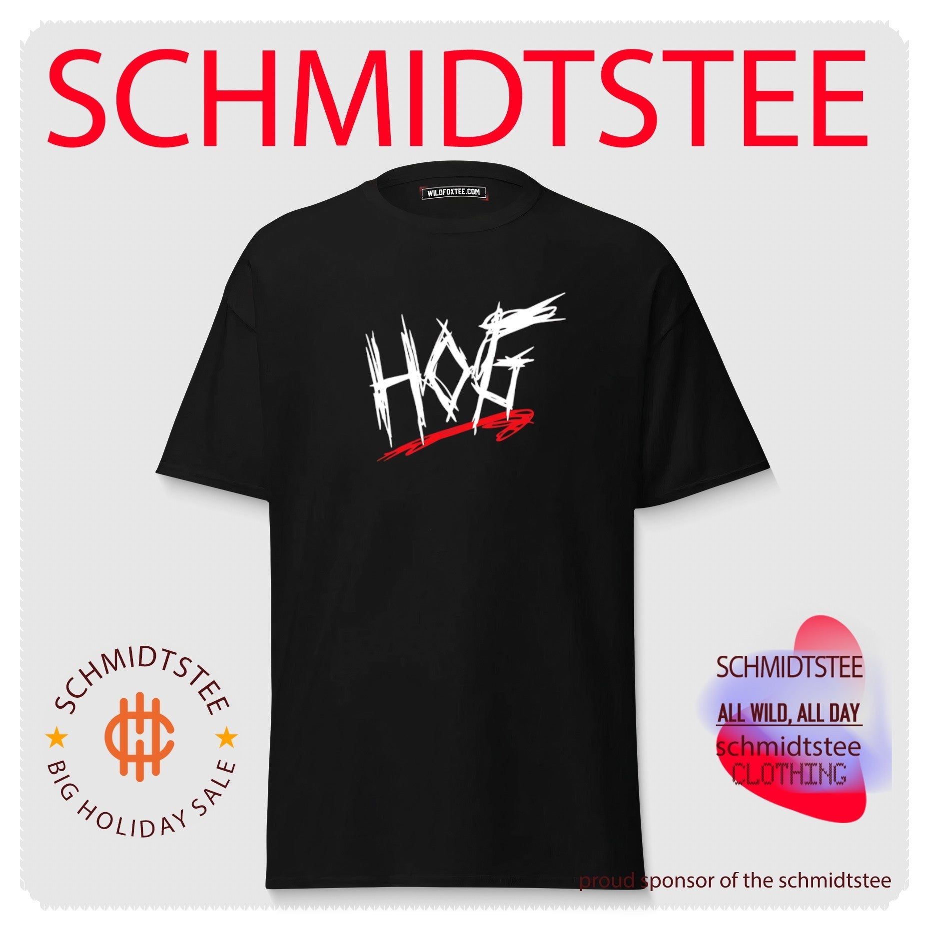 Hog Graffiti Style Logo Streetwear Urban shirt