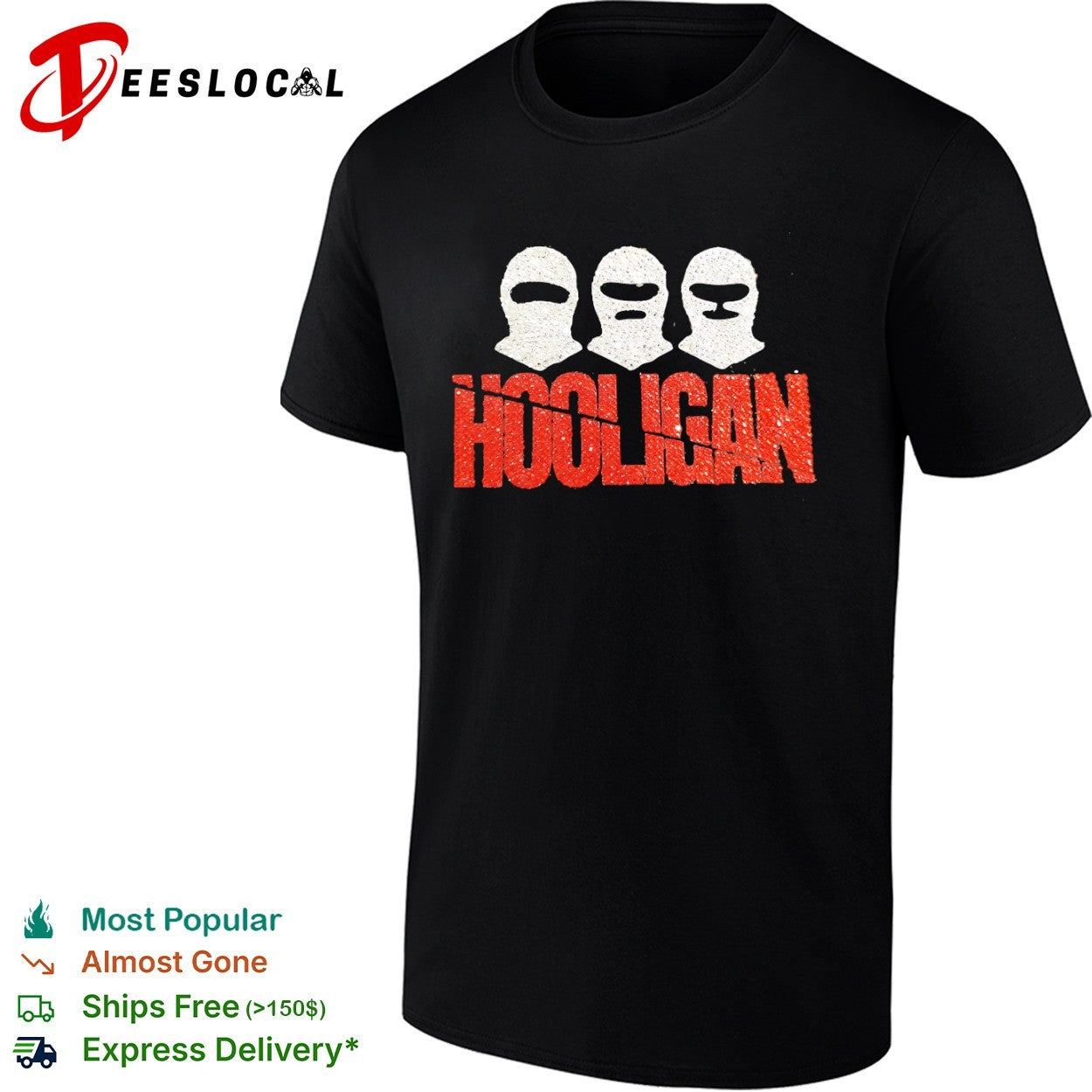 Hooligan Rhinestone shirt