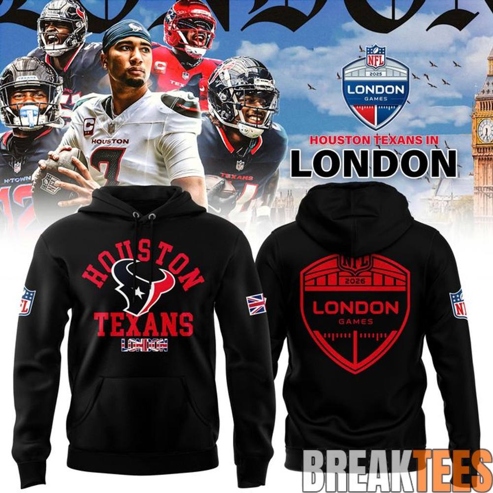 Houston Texans NFL London Game 2026 Hoodie