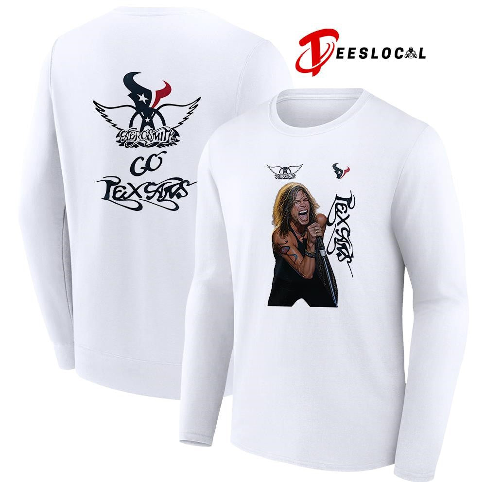 Houston Texans x Aerosmith graphic shirt