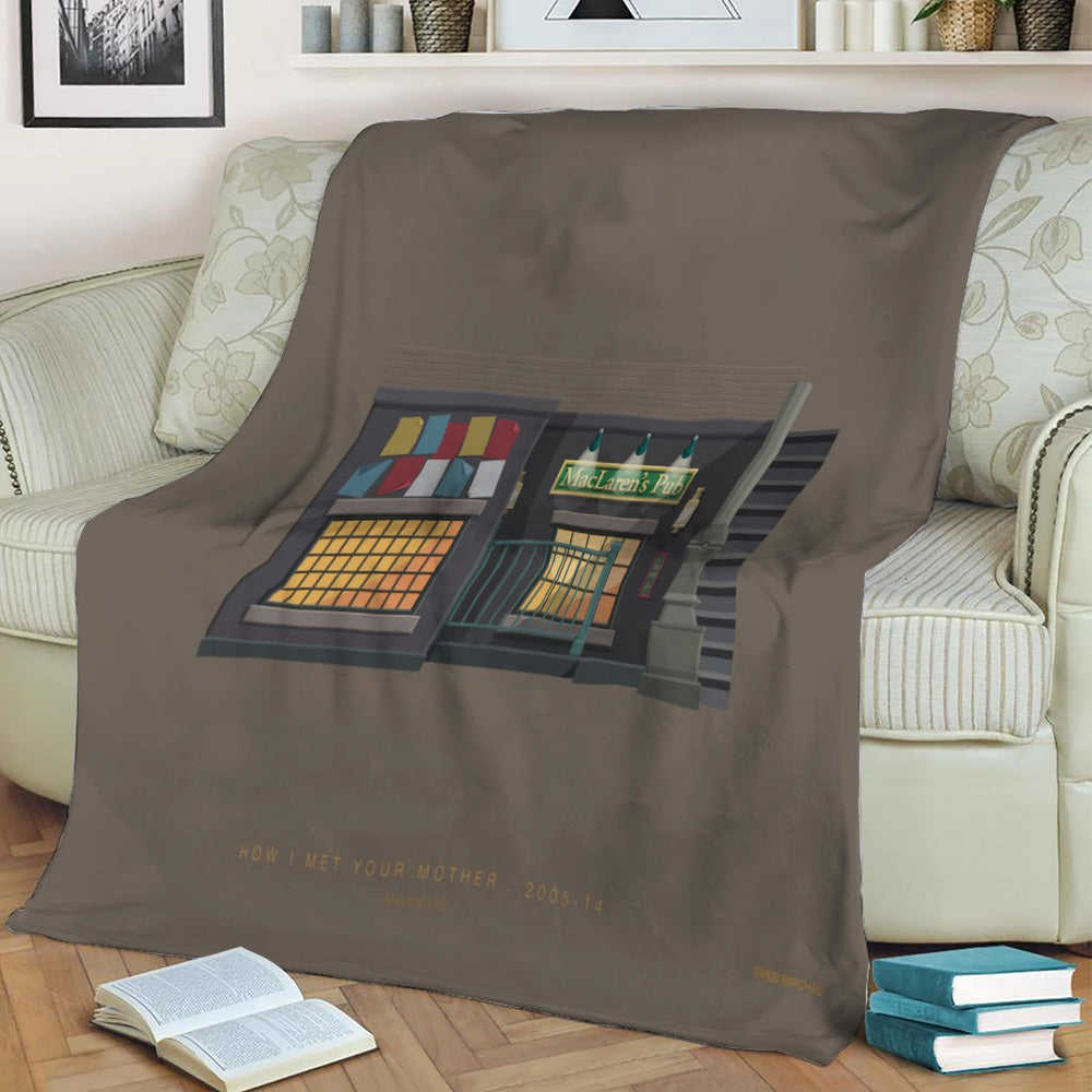 How I Met Your Mother Fleece Throw Blanket