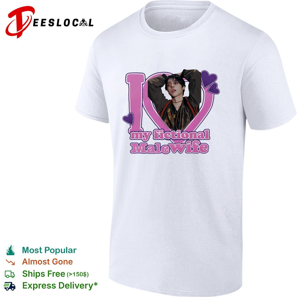 Huening Kai TXT I love my fictional malewife shirt
