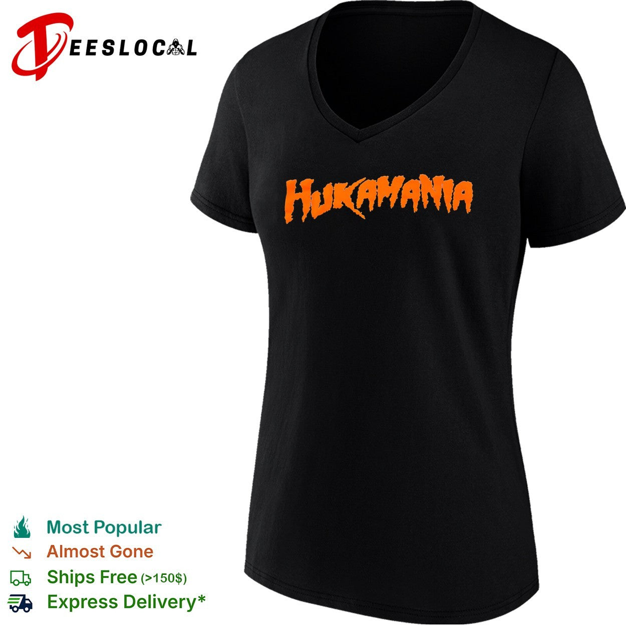 Hukamania Hulk Hogan World Wrestling Entertainment Professional Wrestling shirt