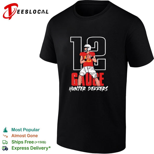 Hunter Dekkers Gauge 12 Iowa State Cyclones football shirt