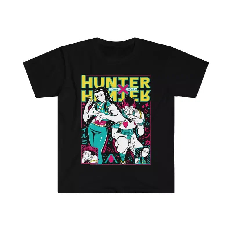 Hunter X Hunter Gon Killua Hisoka Anime Manga Soft T-Shirts