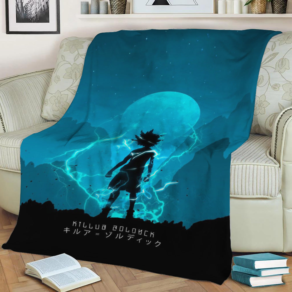 Hunter X Hunter Killua Fleece Throw Blanket