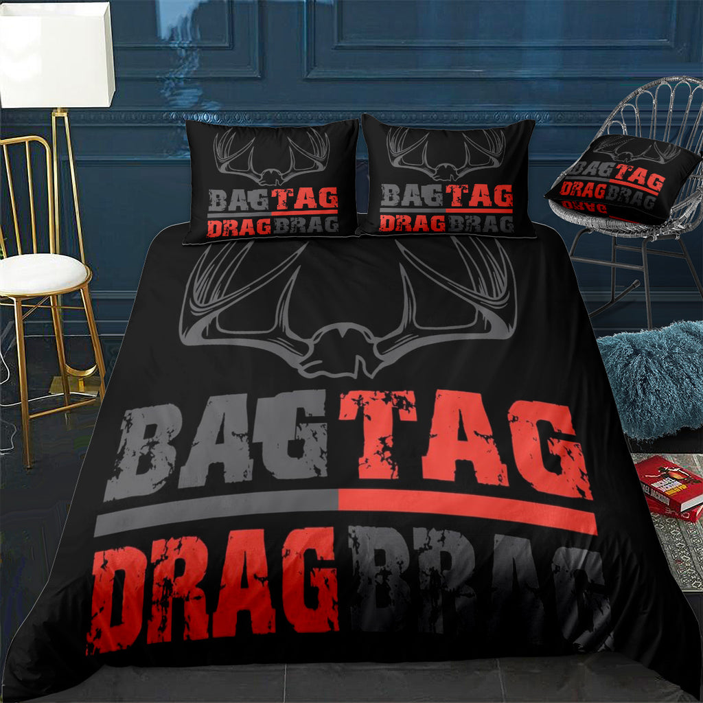 Hunting trophy Bedding Set (Duvet Cover & Pillow Shams)
