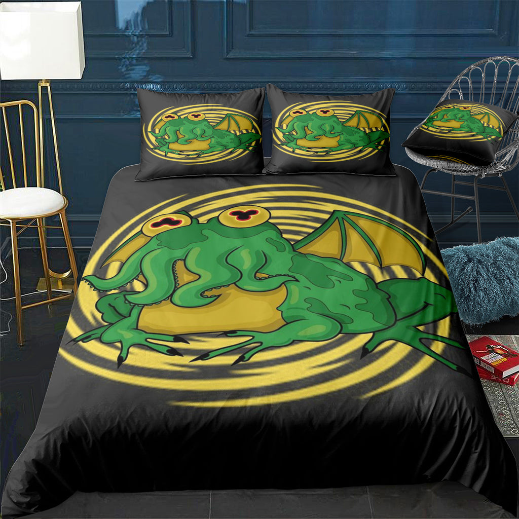 Hypnocthulhu! Bedding Set (Duvet Cover & Pillow Shams)