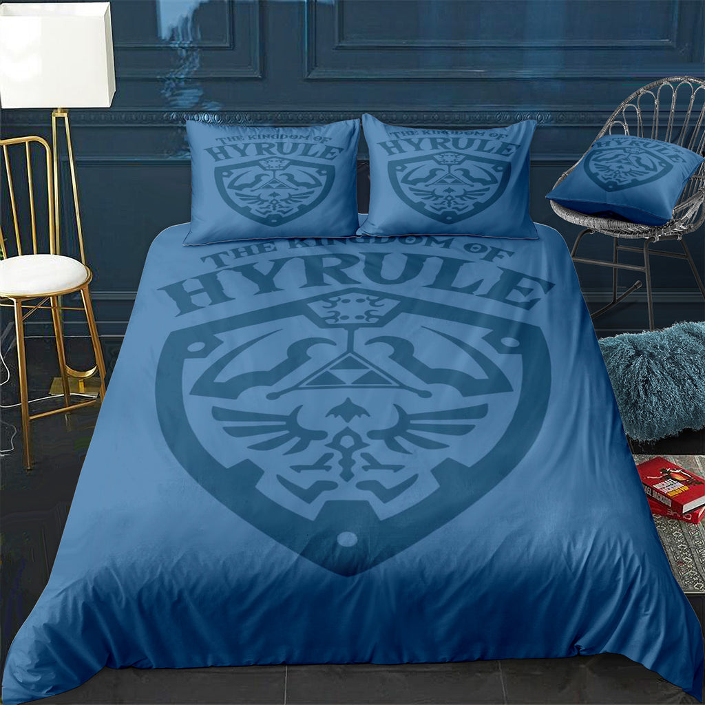 Hyrule Shield Link Bedding Set (Duvet Cover & Pillow Shams)