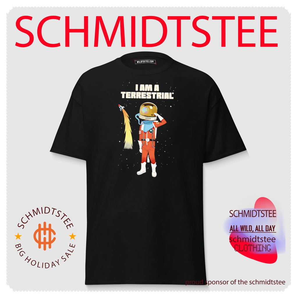 I Am a Terrestrial Astronaut space earth shirt