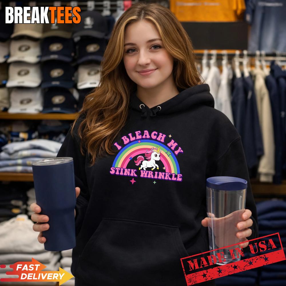 I Bleach My Stink Wrinkle T-Shirt