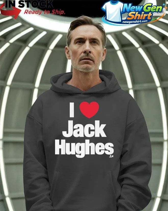 I Heart Jack Hughes Shirt