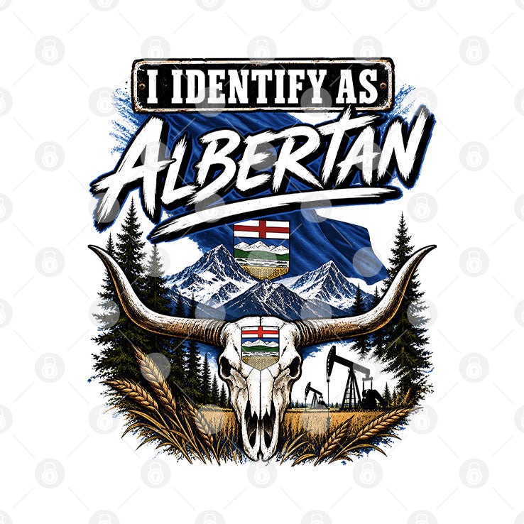 I Identify As Albertan T Shirt