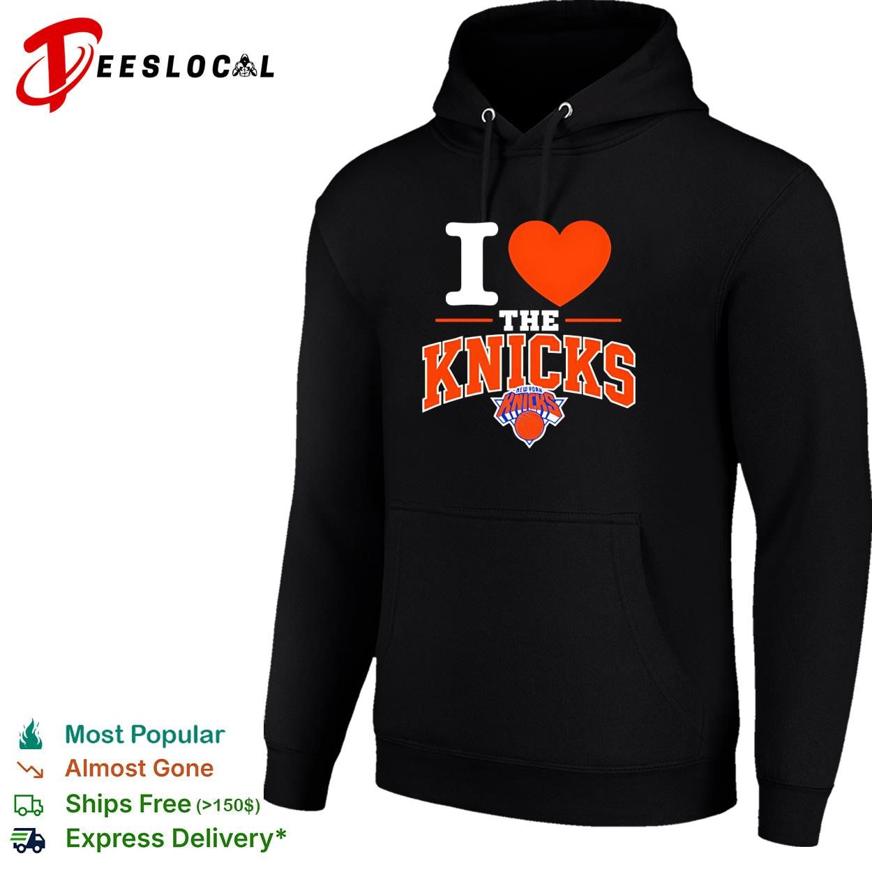 I Love The New York Knicks Basketball Team logo shirt