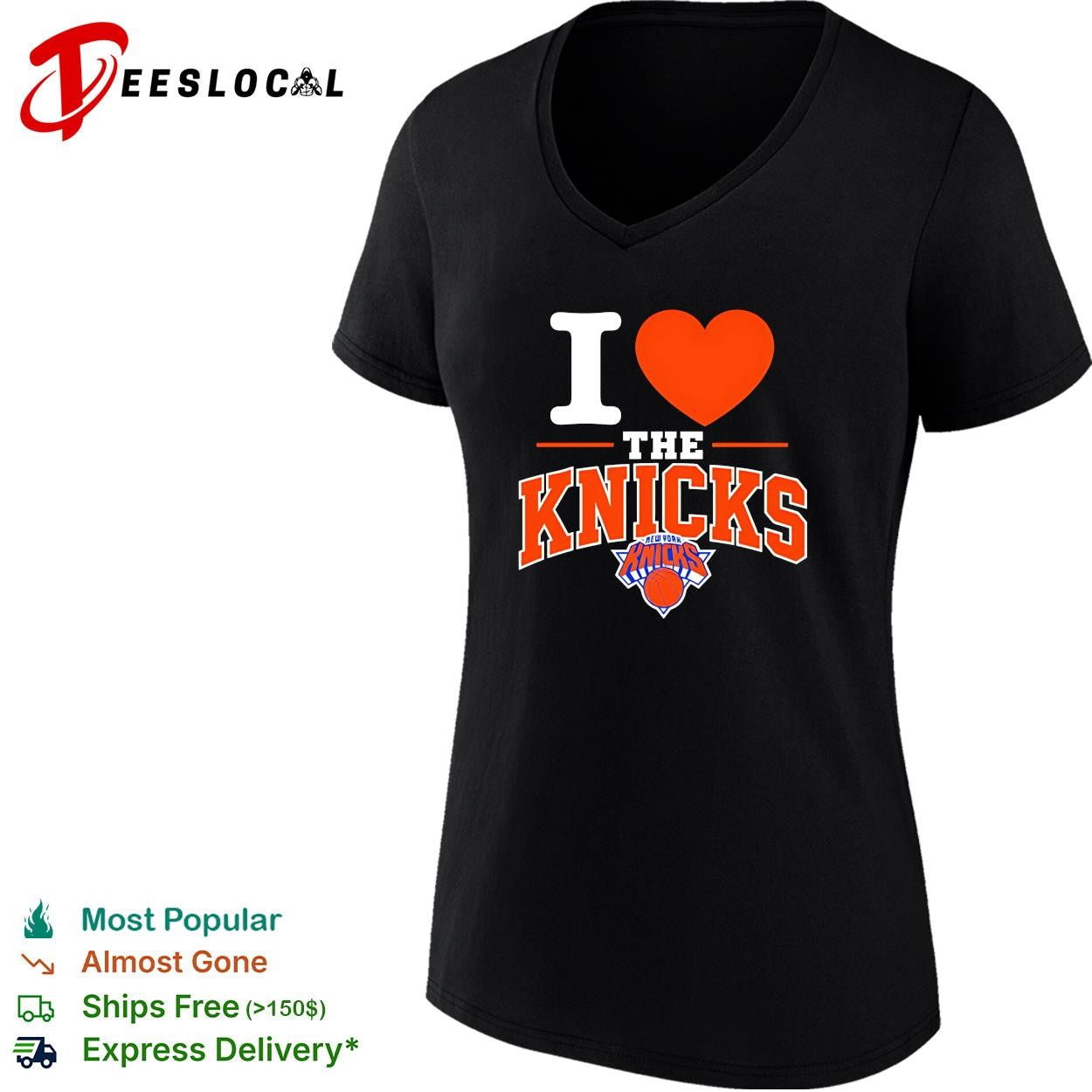 I Love The New York Knicks Basketball Team logo shirt