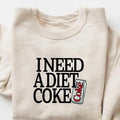 I Need Diet Coke Shirt Vintage Coke Shirt Retro Coke Lover Funny Soda Lover Shirt Soft Drink Tops Womenswear Menswear T-Shirts