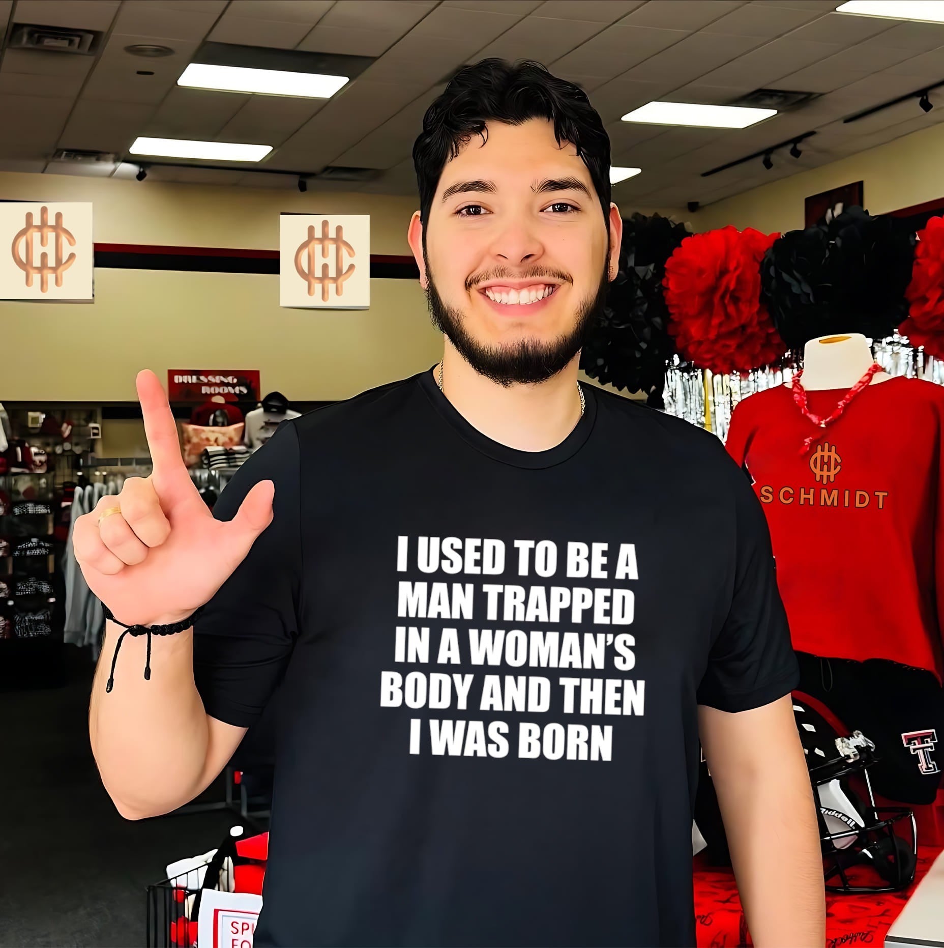 I Used To Be A Man Trapped In A Woman’s Body And Then I Was Born Shirt