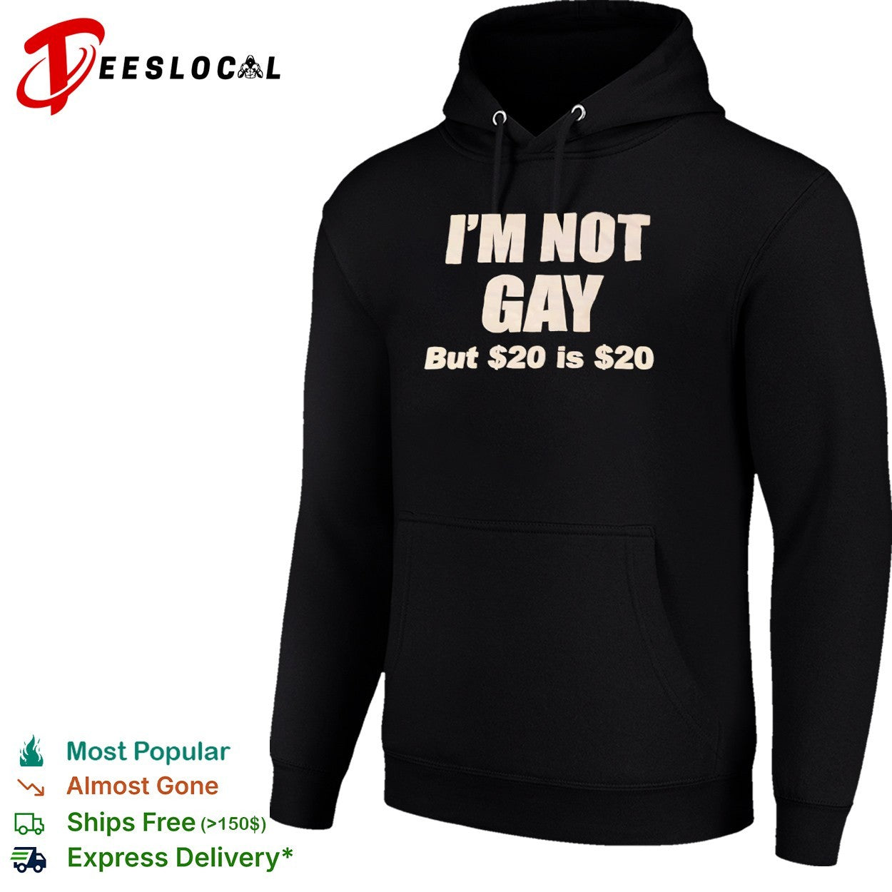 I am not gay but 20 is 20 shirt
