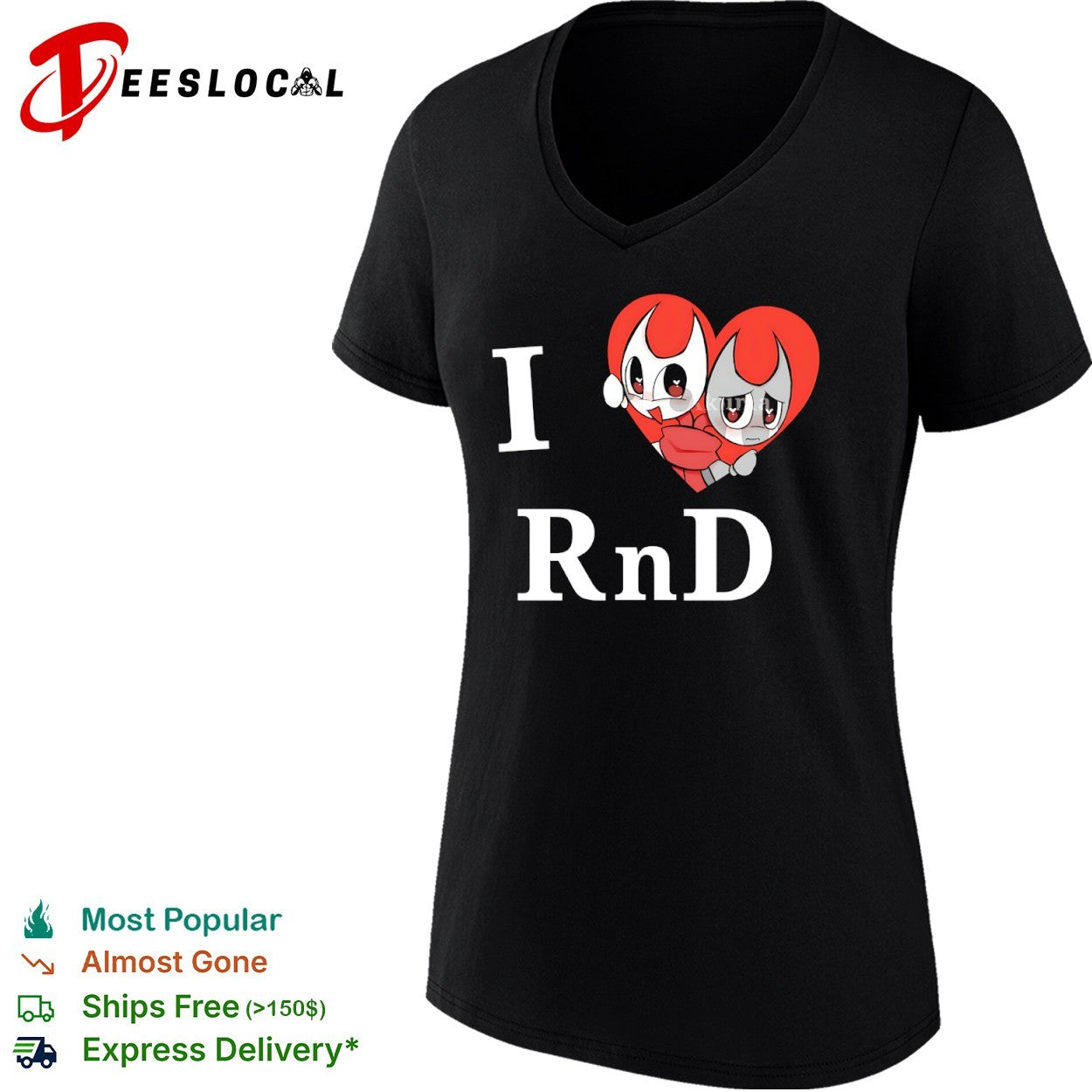 I love RnD Rick and Morty Evil Rick and Morty Birdperson Heart Cartoon shirt