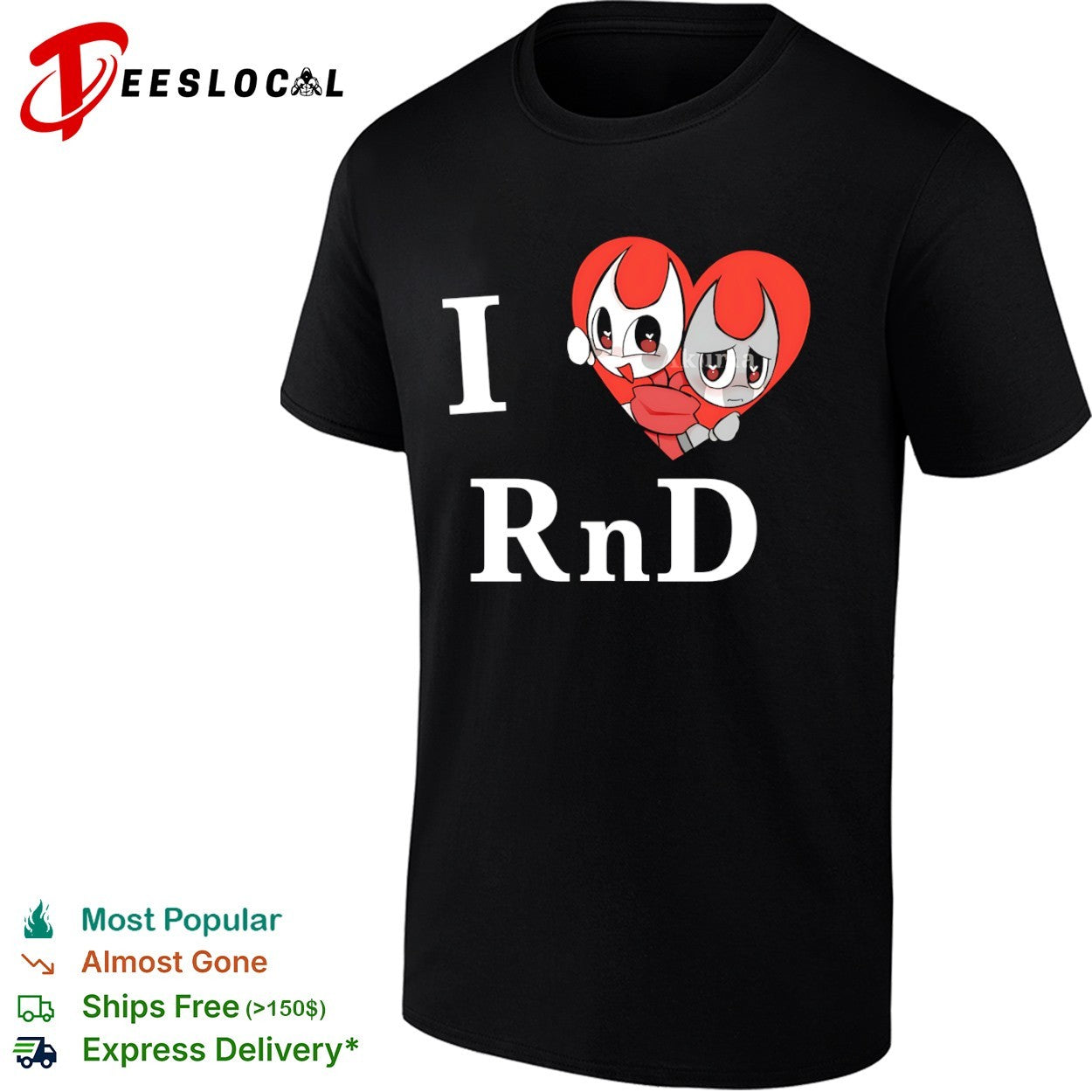 I love RnD Rick and Morty Evil Rick and Morty Birdperson Heart Cartoon shirt
