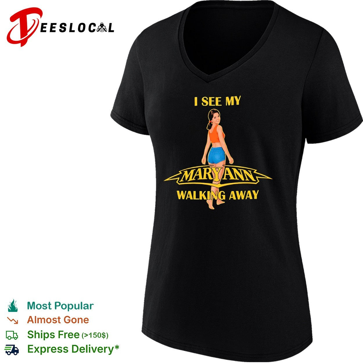 I see my Mary Ann walking away Gilligan Island shirt