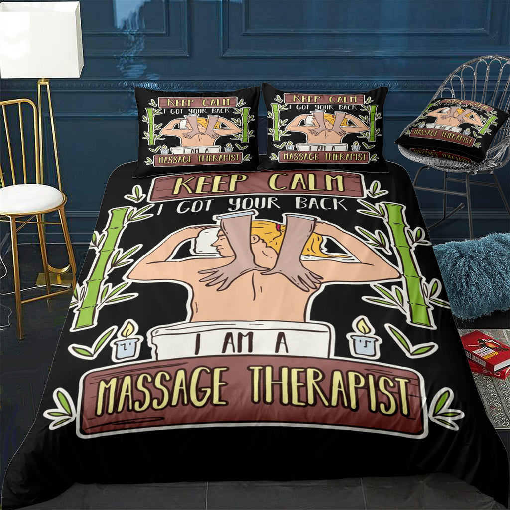 I Am A Massage Therapist Bedding Set (Duvet Cover & Pillow Shams)
