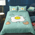 I Am So Eggcited Bedding Set (Duvet Cover & Pillow Shams)