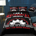 I am a Mechanical Engineer Bedding Set (Duvet Cover & Pillow Shams)