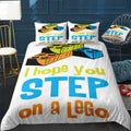I hope you step on a lego Bedding Set (Duvet Cover & Pillow Shams)