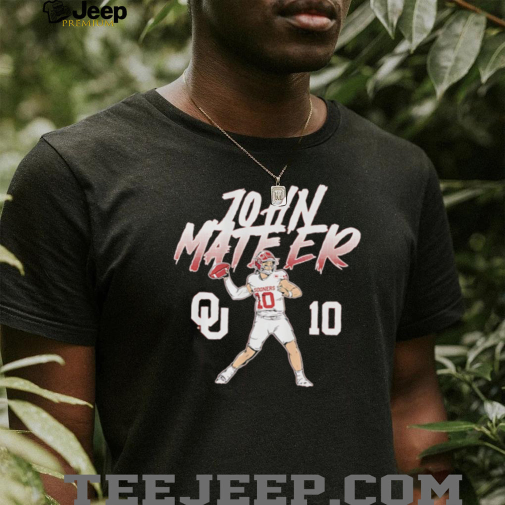 John Mateer Oklahoma Sooners NCAA Football Pose Star shirt