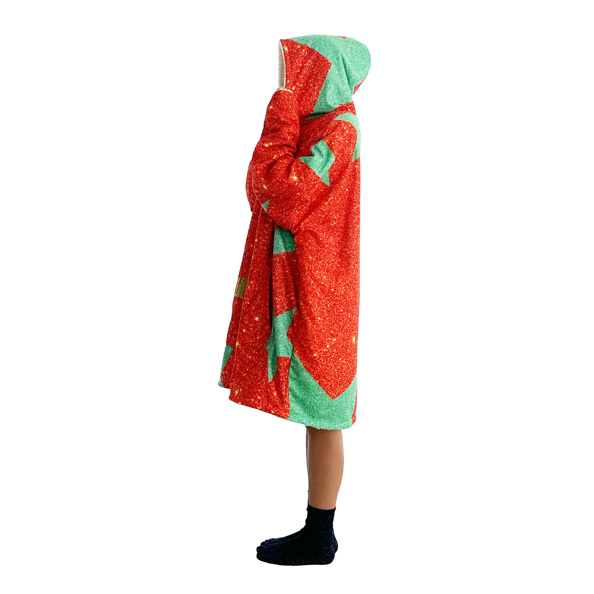 Stars Orange PW25 Hoodie Blanket