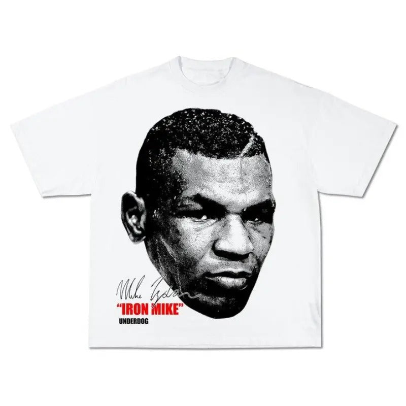 "IRON MIKE" TYSON Vintage S 3XL & Streetwear Tops & Underwear Menswear Wetsuit T-Shirts