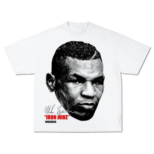 "IRON MIKE" TYSON Vintage S 3XL & Streetwear Tops & Underwear Menswear Wetsuit T-Shirts