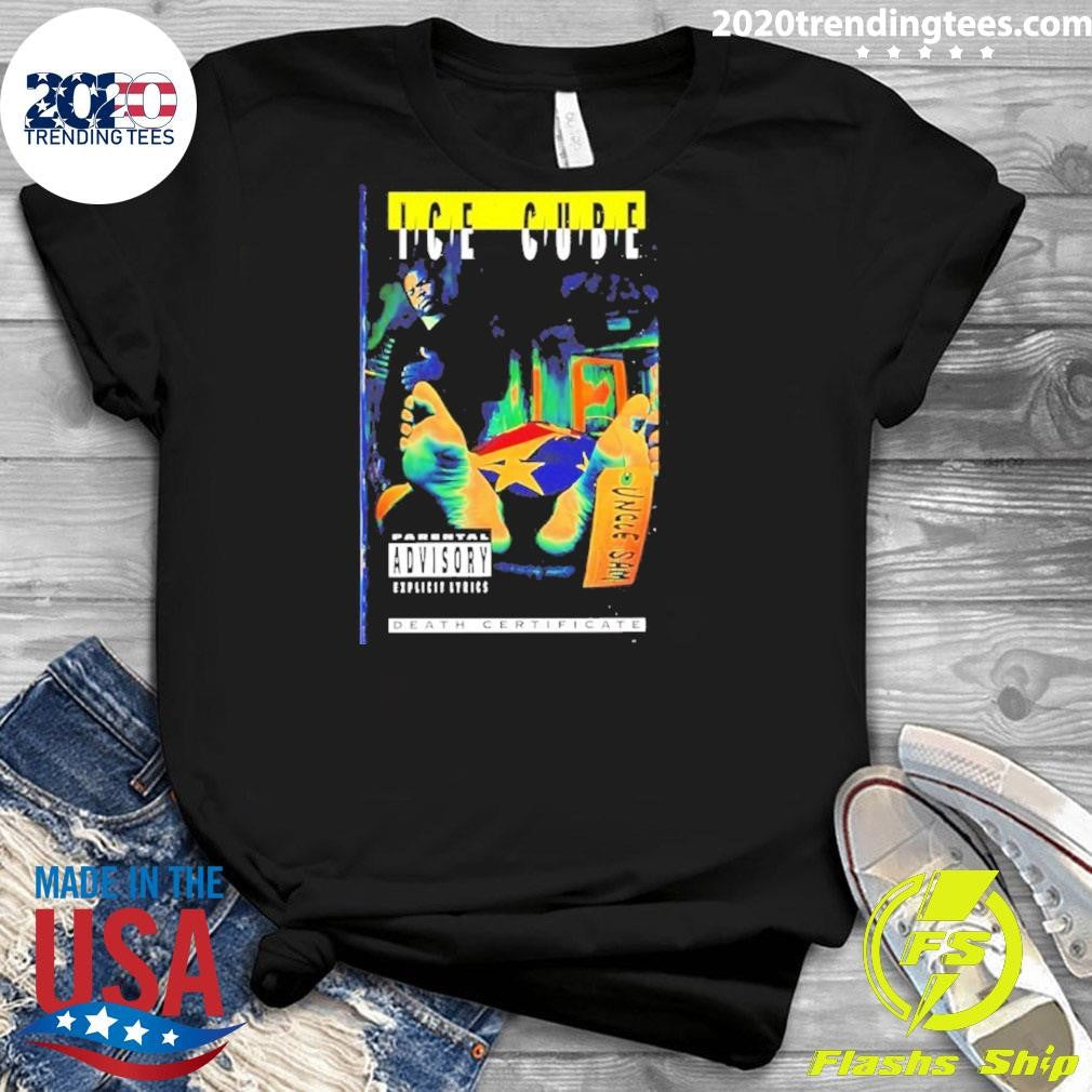 Ice Cube Death Certificate Cassette Shirt
